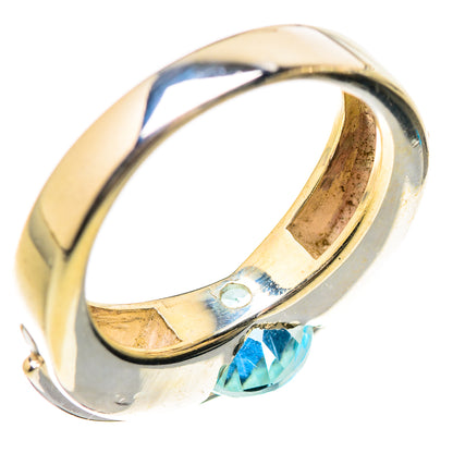 Blue Topaz Rings handcrafted by Ana Silver Co - RING130664 - Photo 3