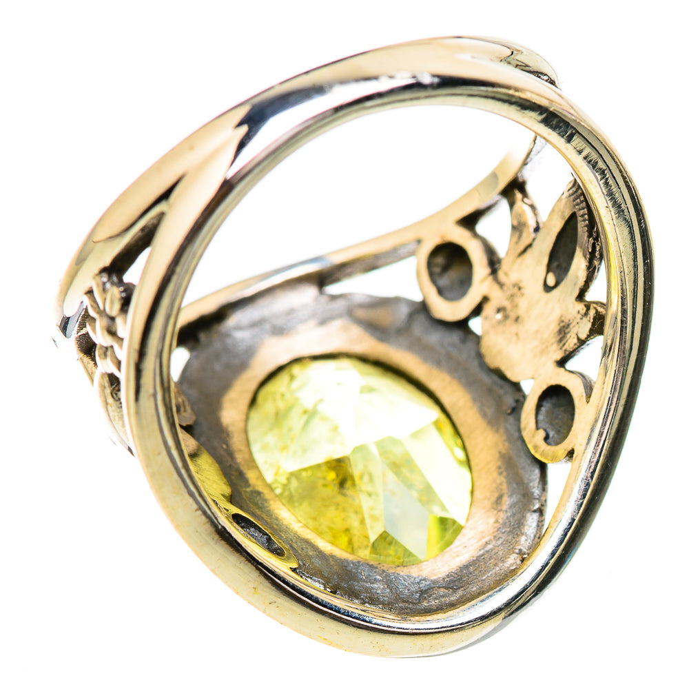 Lemon Quartz Rings handcrafted by Ana Silver Co - RING130688 - Photo 3