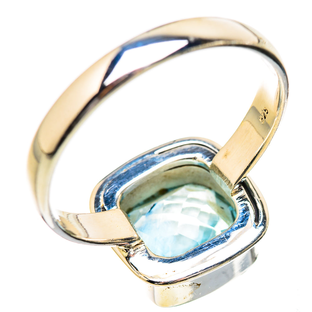 Blue Topaz Rings handcrafted by Ana Silver Co - RING130690 - Photo 3