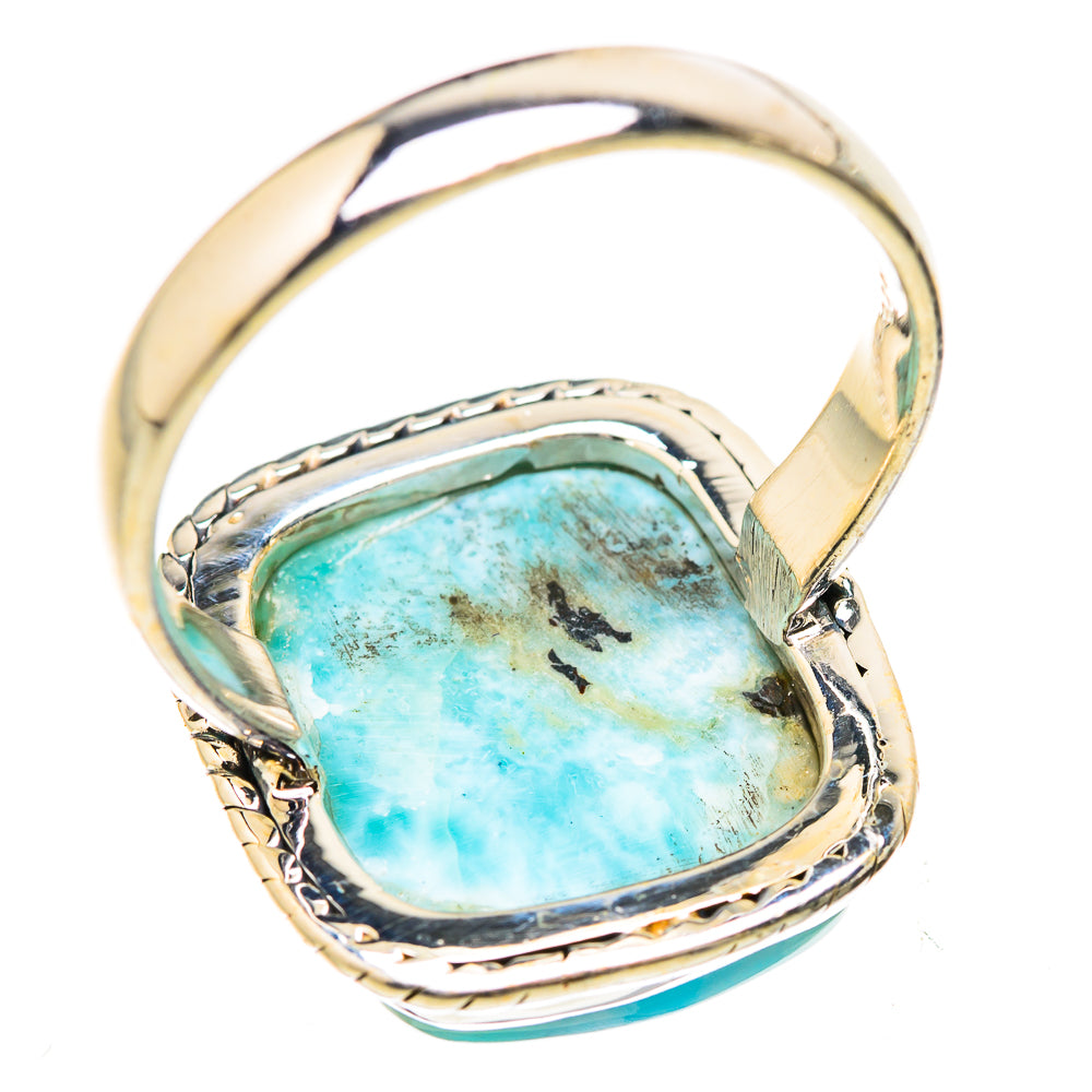 Larimar Rings handcrafted by Ana Silver Co - RING130692 - Photo 3