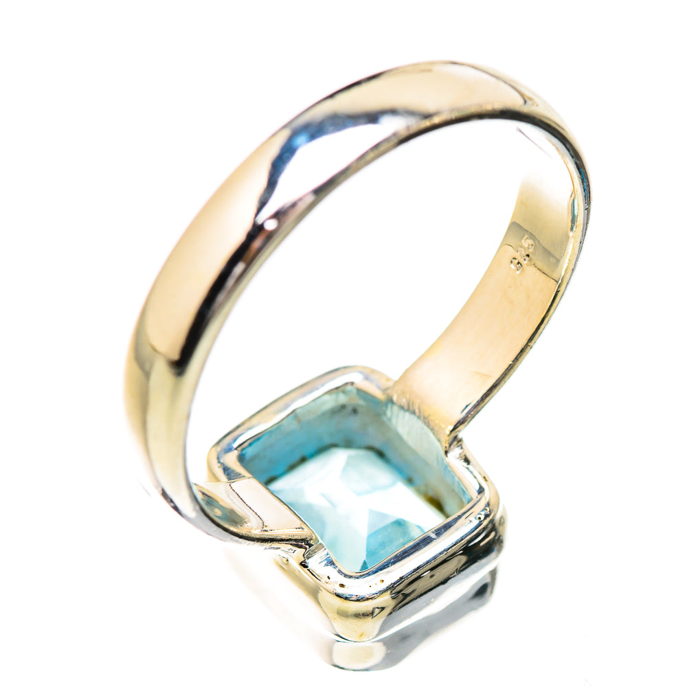 Blue Topaz Rings handcrafted by Ana Silver Co - RING130693 - Photo 3