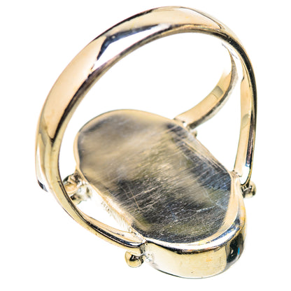 Rainbow Moonstone Rings handcrafted by Ana Silver Co - RING130694 - Photo 3