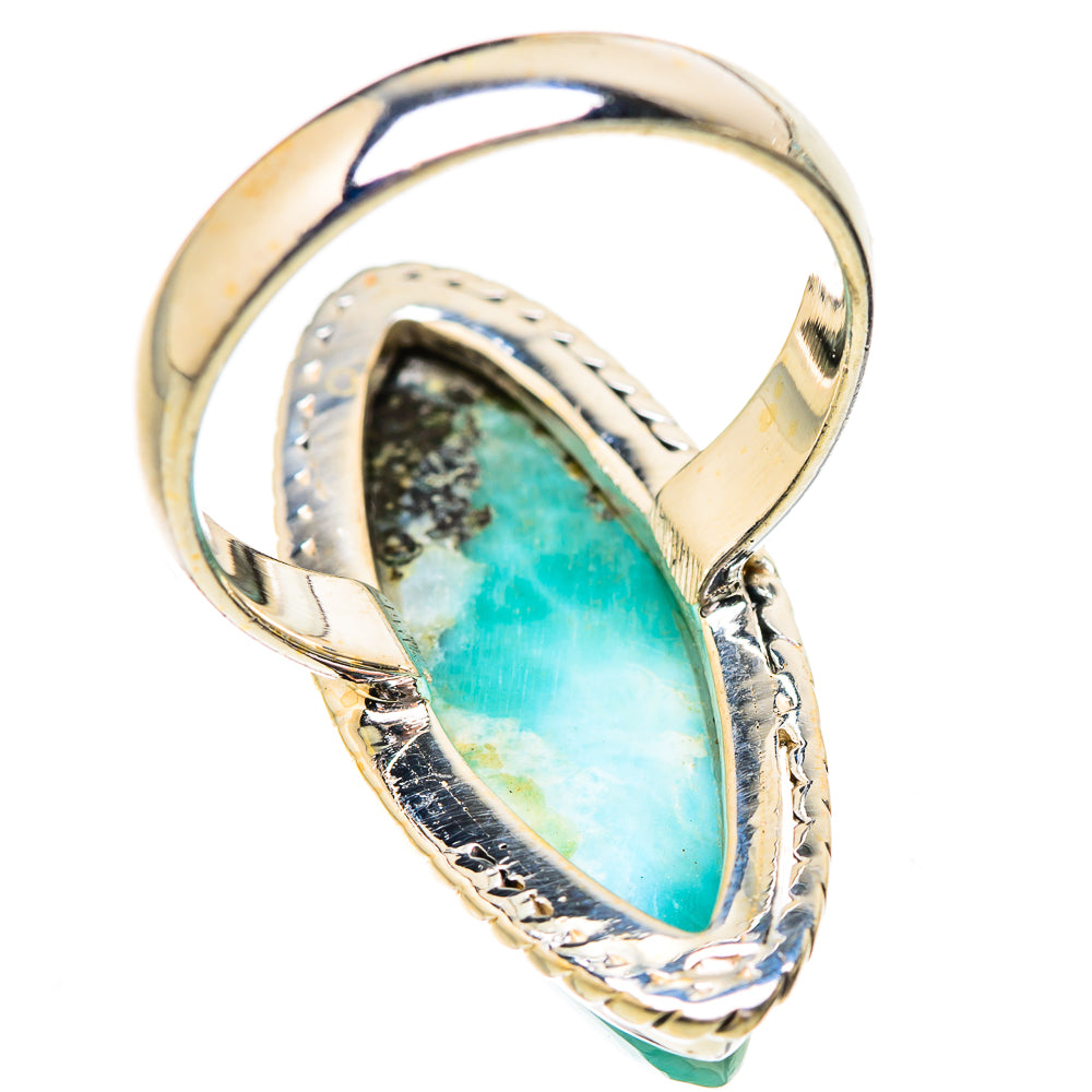Larimar Rings handcrafted by Ana Silver Co - RING130695 - Photo 3
