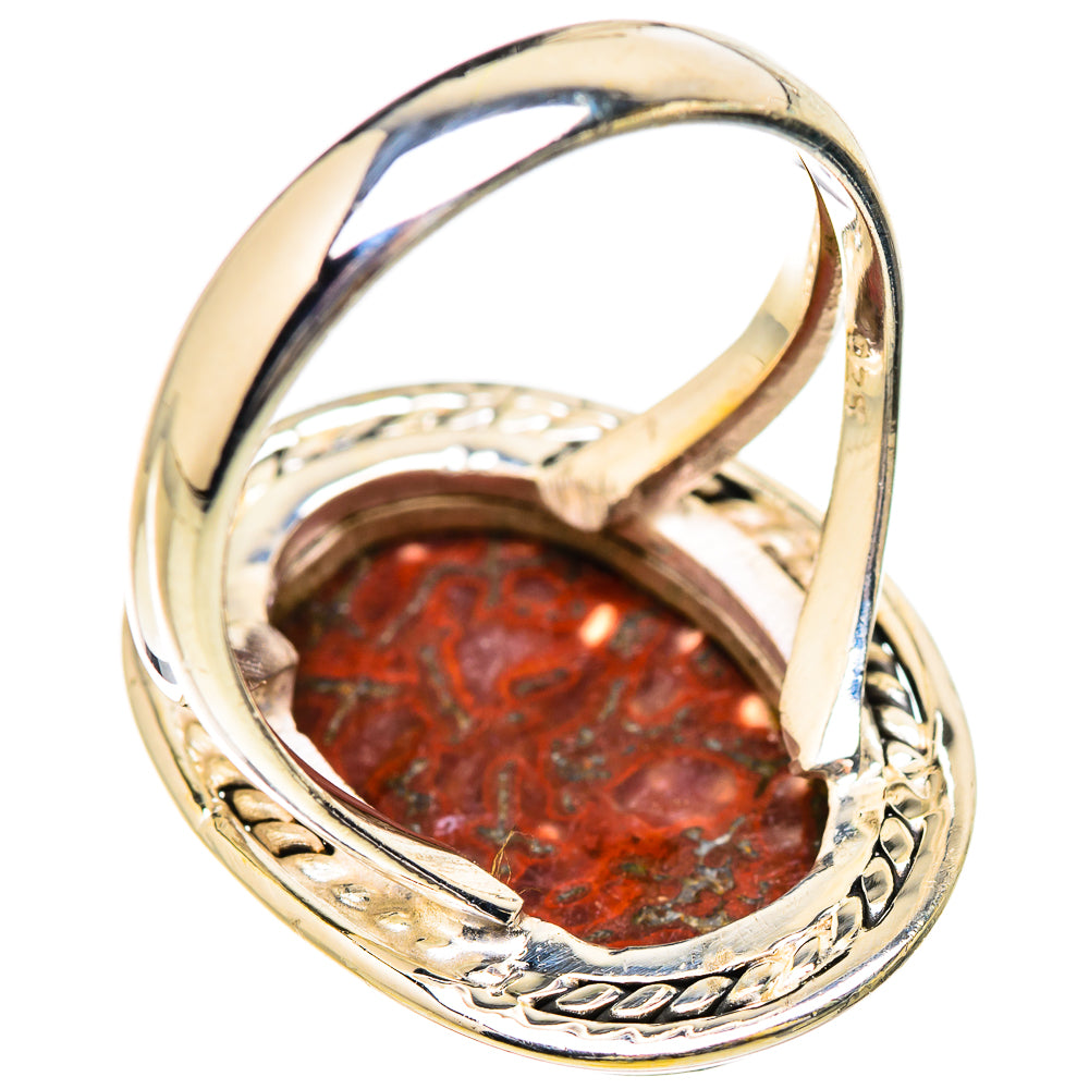 Dinosaur Bone Rings handcrafted by Ana Silver Co - RING130702 - Photo 3