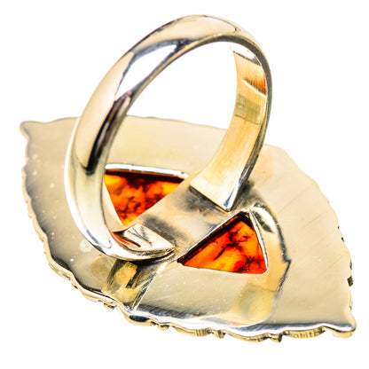 Baltic Amber Rings handcrafted by Ana Silver Co - RING130707 - Photo 3