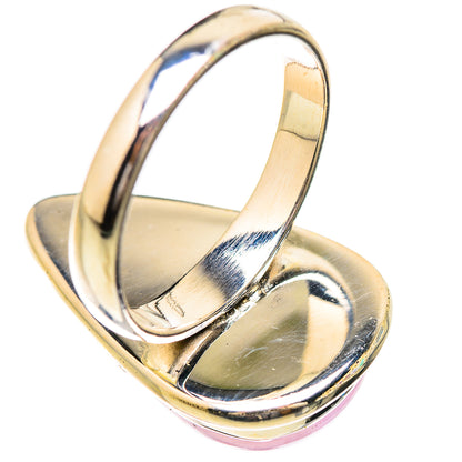 Pink Moonstone Rings handcrafted by Ana Silver Co - RING130708 - Photo 3