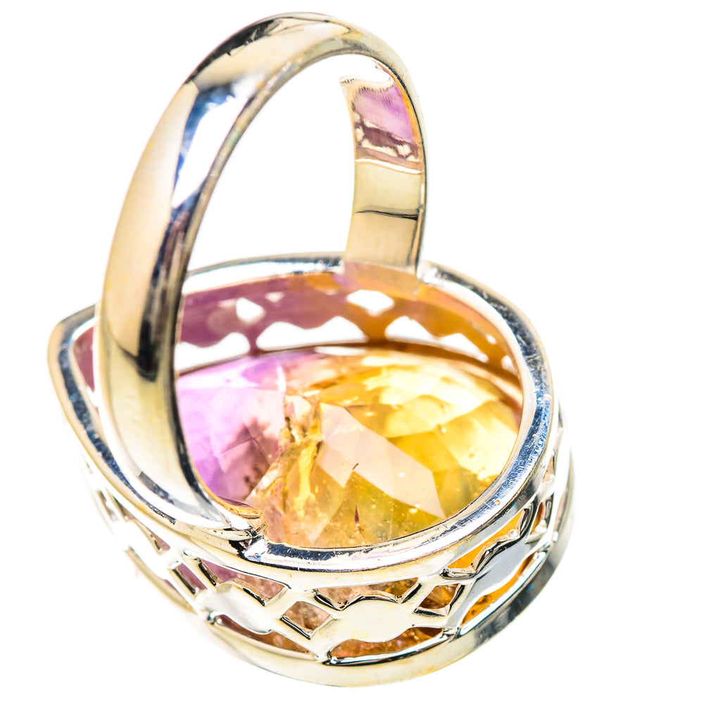 Ametrine Rings handcrafted by Ana Silver Co - RING130718 - Photo 3