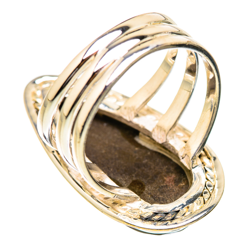 Ammolite Rings handcrafted by Ana Silver Co - RING130721 - Photo 3