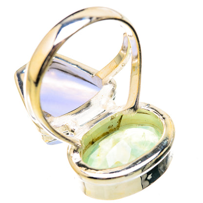 Prehnite Rings handcrafted by Ana Silver Co - RING130726 - Photo 3