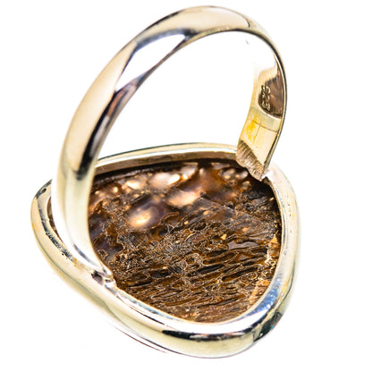 Dinosaur Bone Rings handcrafted by Ana Silver Co - RING130728 - Photo 3