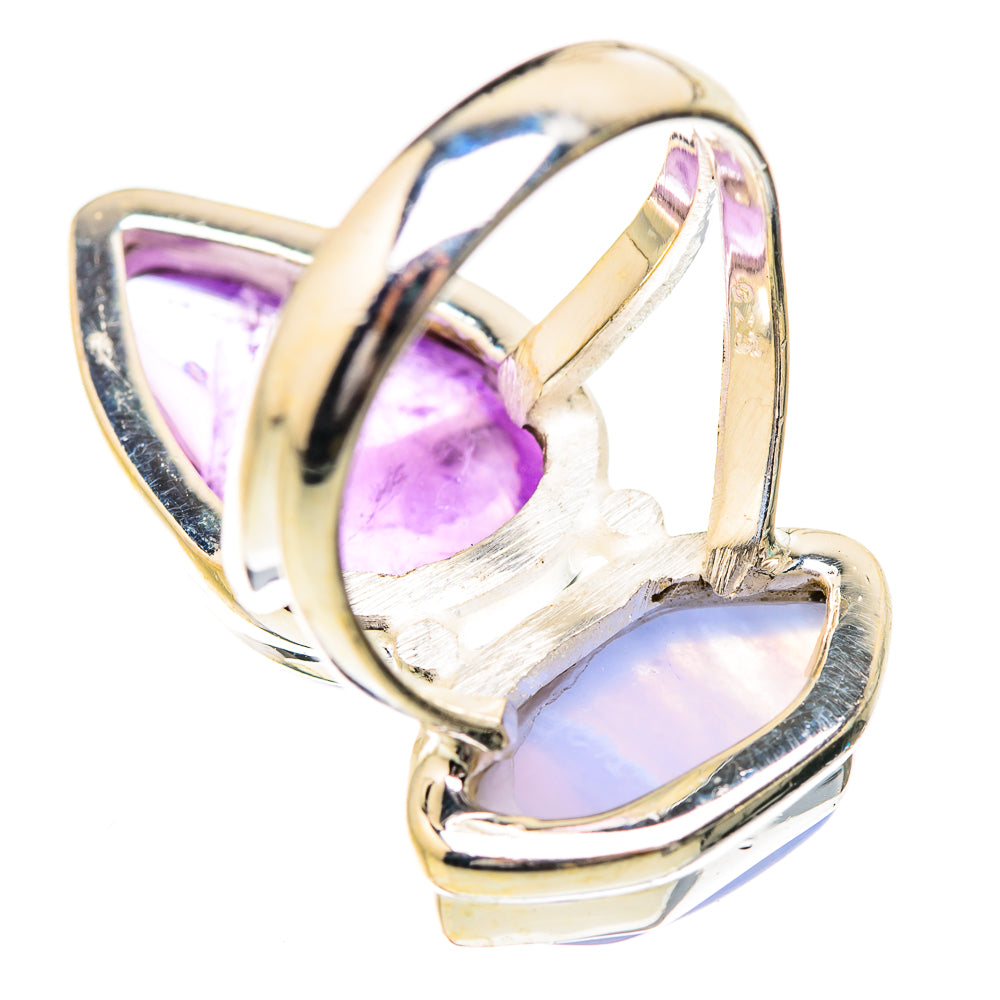 Amethyst Rings handcrafted by Ana Silver Co - RING130739 - Photo 3