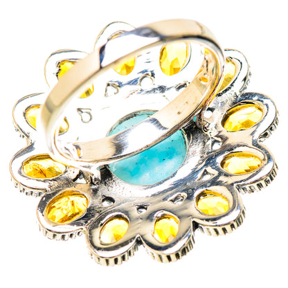 Larimar Rings handcrafted by Ana Silver Co - RING130746 - Photo 3