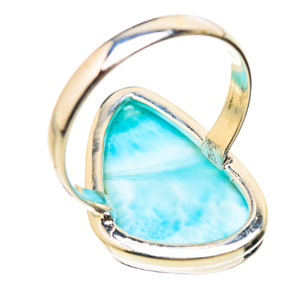 Larimar Rings handcrafted by Ana Silver Co - RING130749 - Photo 3