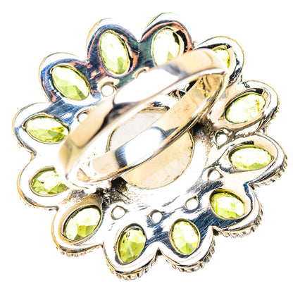 Rainbow Moonstone Rings handcrafted by Ana Silver Co - RING130750 - Photo 3