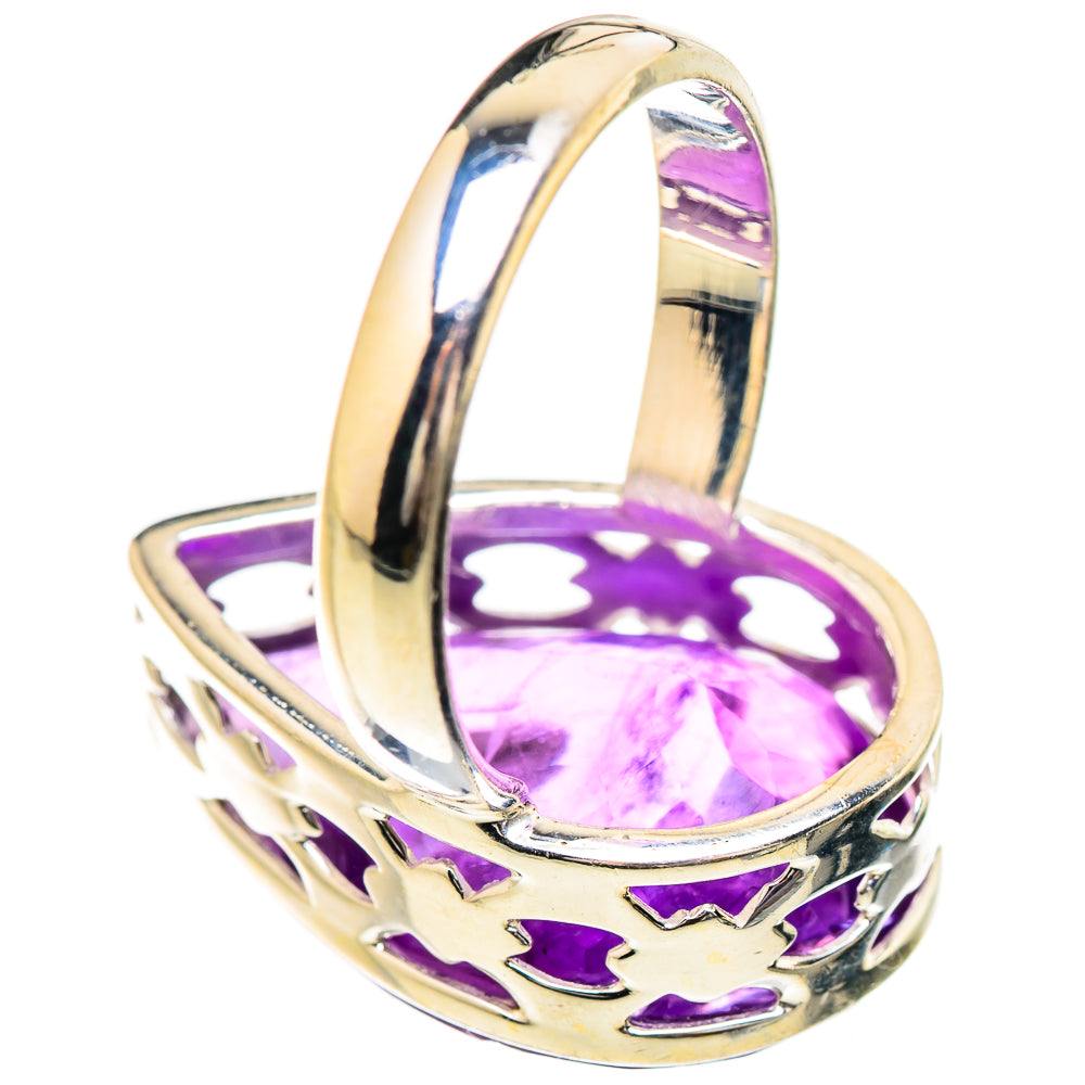 Amethyst Rings handcrafted by Ana Silver Co - RING130758 - Photo 3