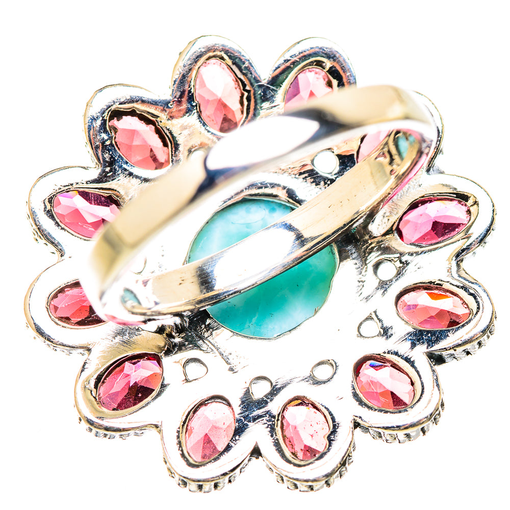 Larimar Rings handcrafted by Ana Silver Co - RING130763 - Photo 3