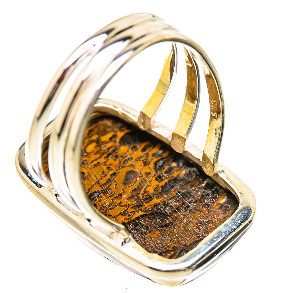 Dinosaur Bone Rings handcrafted by Ana Silver Co - RING130772 - Photo 3