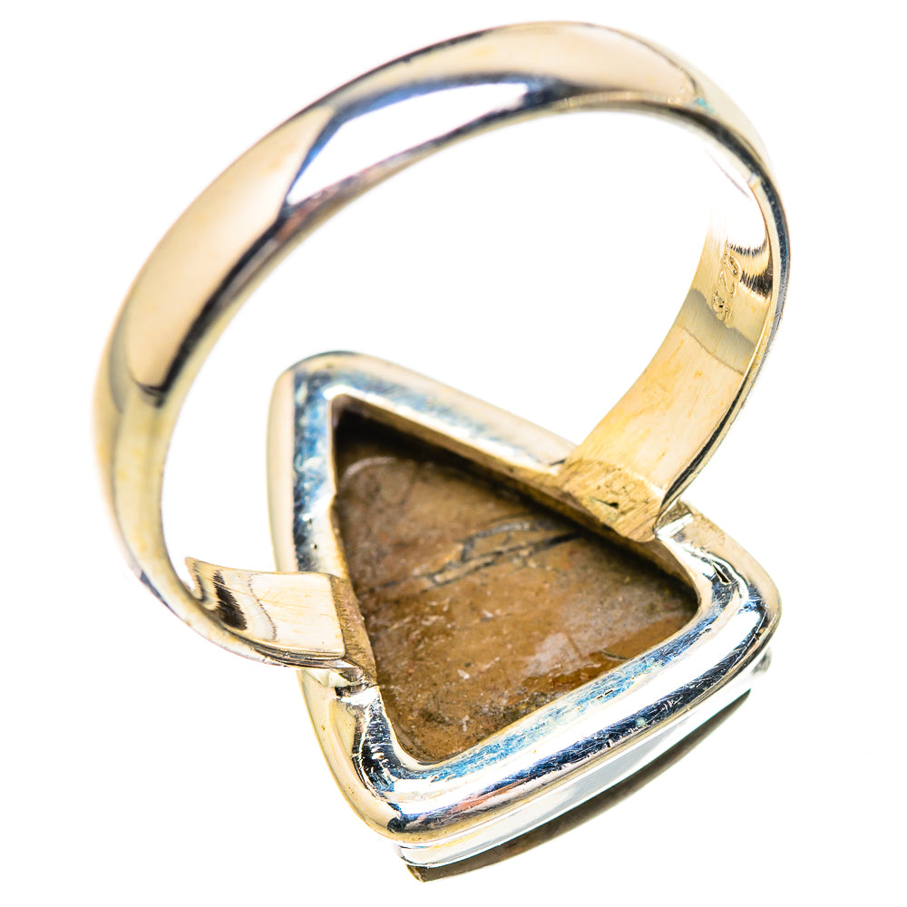 Ammolite Rings handcrafted by Ana Silver Co - RING130809 - Photo 3