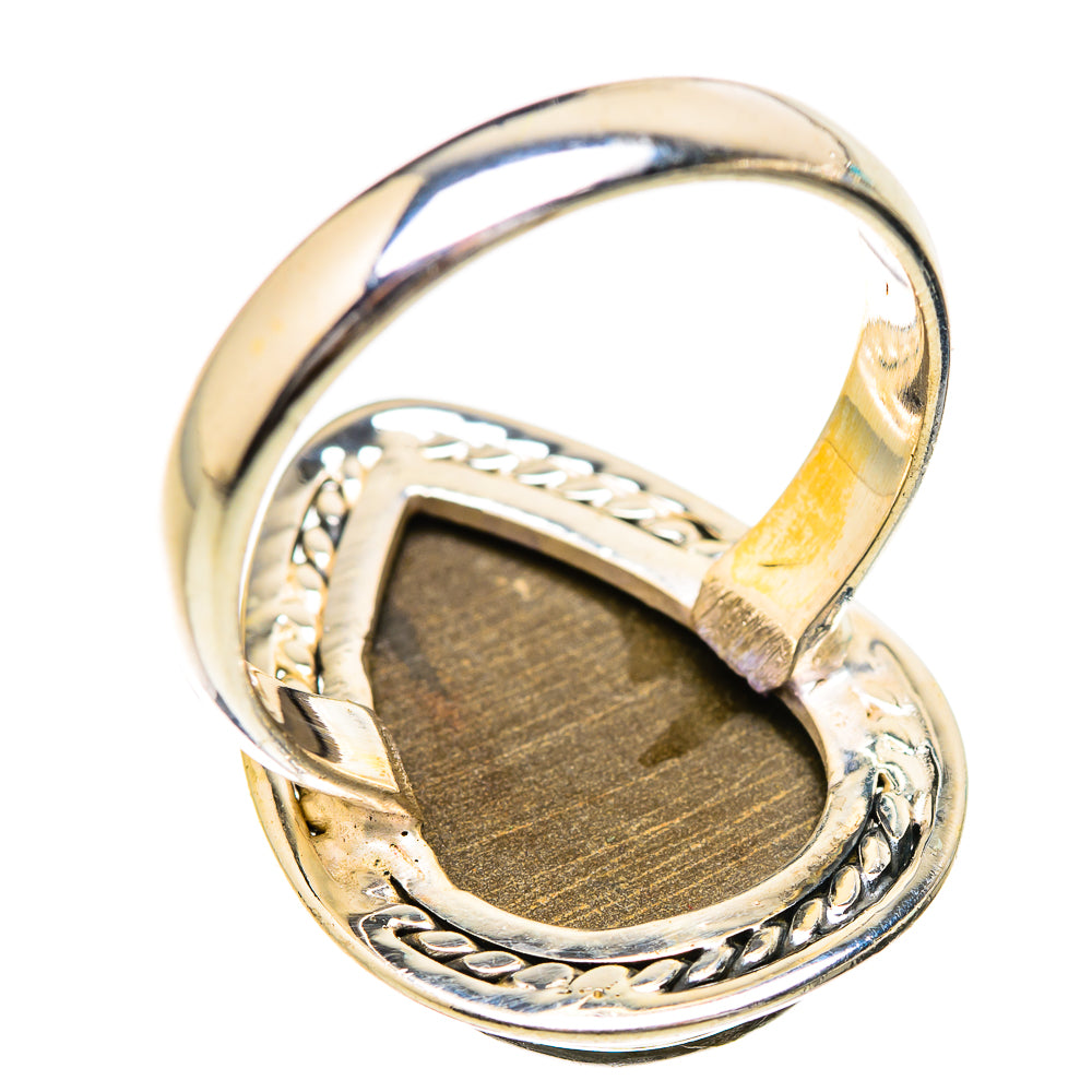 Ammolite Rings handcrafted by Ana Silver Co - RING130810 - Photo 3