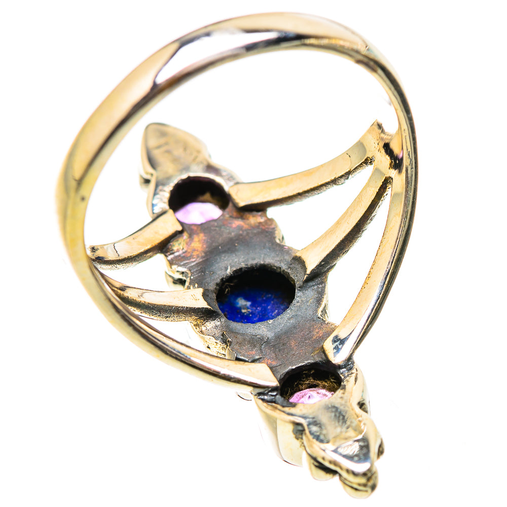 Lapis Lazuli Rings handcrafted by Ana Silver Co - RING130813 - Photo 3