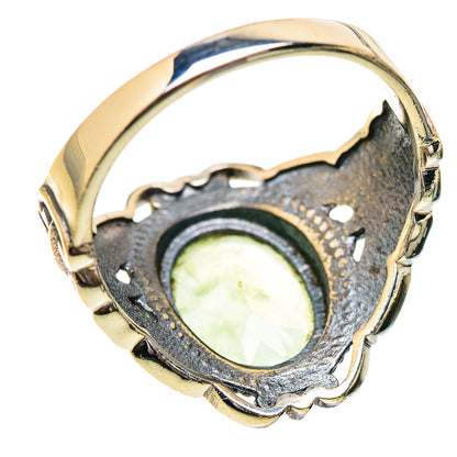 Prehnite Rings handcrafted by Ana Silver Co - RING130833 - Photo 3