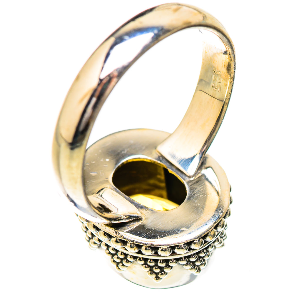 Citrine Rings handcrafted by Ana Silver Co - RING130835 - Photo 3
