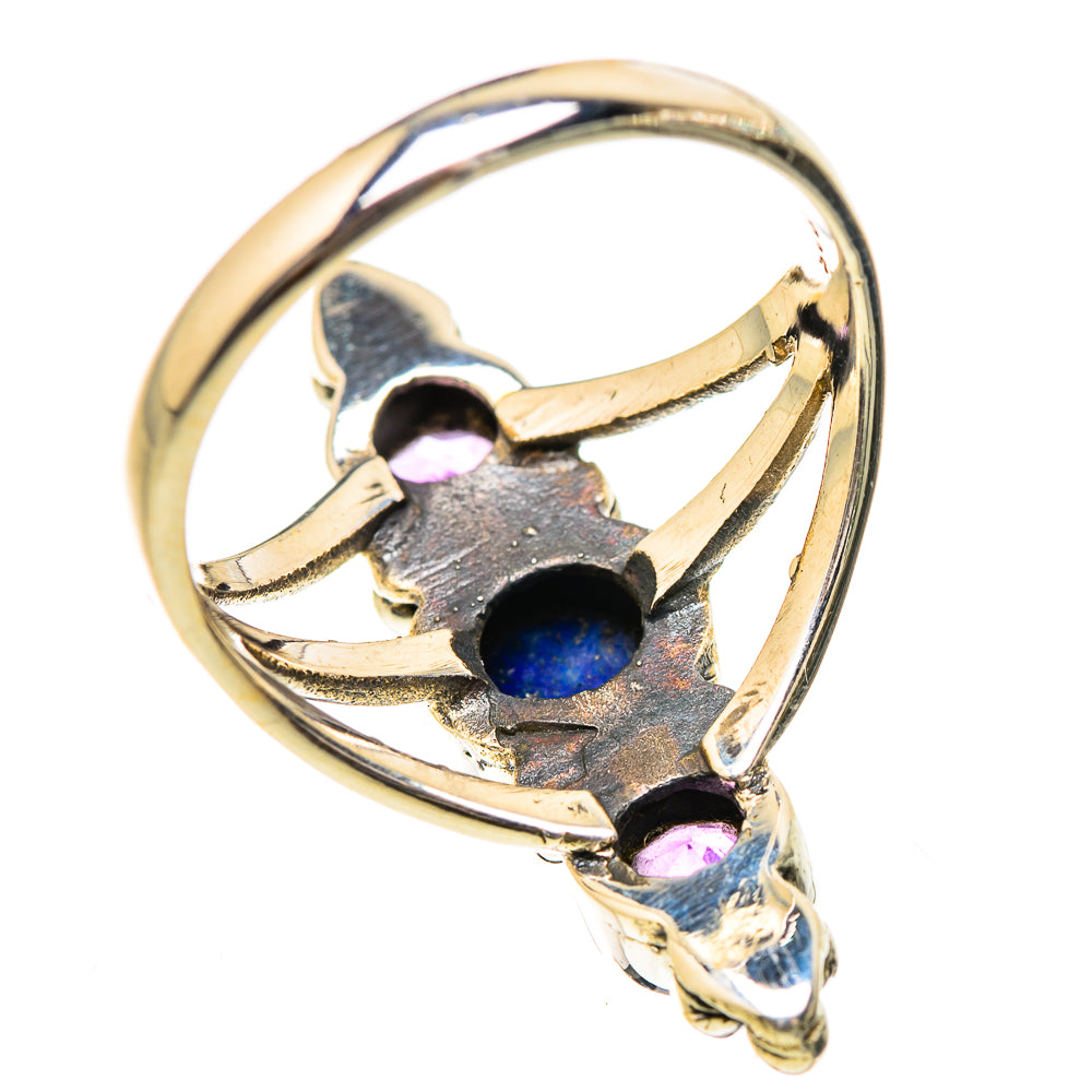 Lapis Lazuli Rings handcrafted by Ana Silver Co - RING130847 - Photo 3