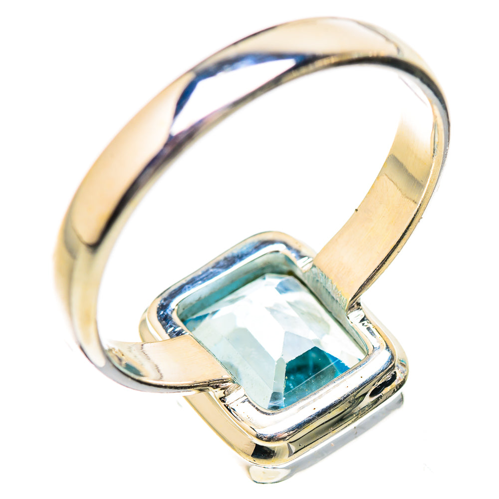 Blue Topaz Rings handcrafted by Ana Silver Co - RING130855 - Photo 3