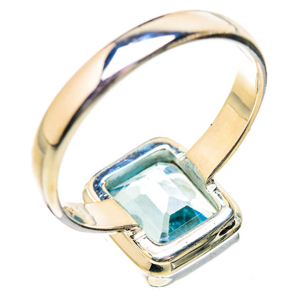 Blue Topaz Rings handcrafted by Ana Silver Co - RING130855 - Photo 3