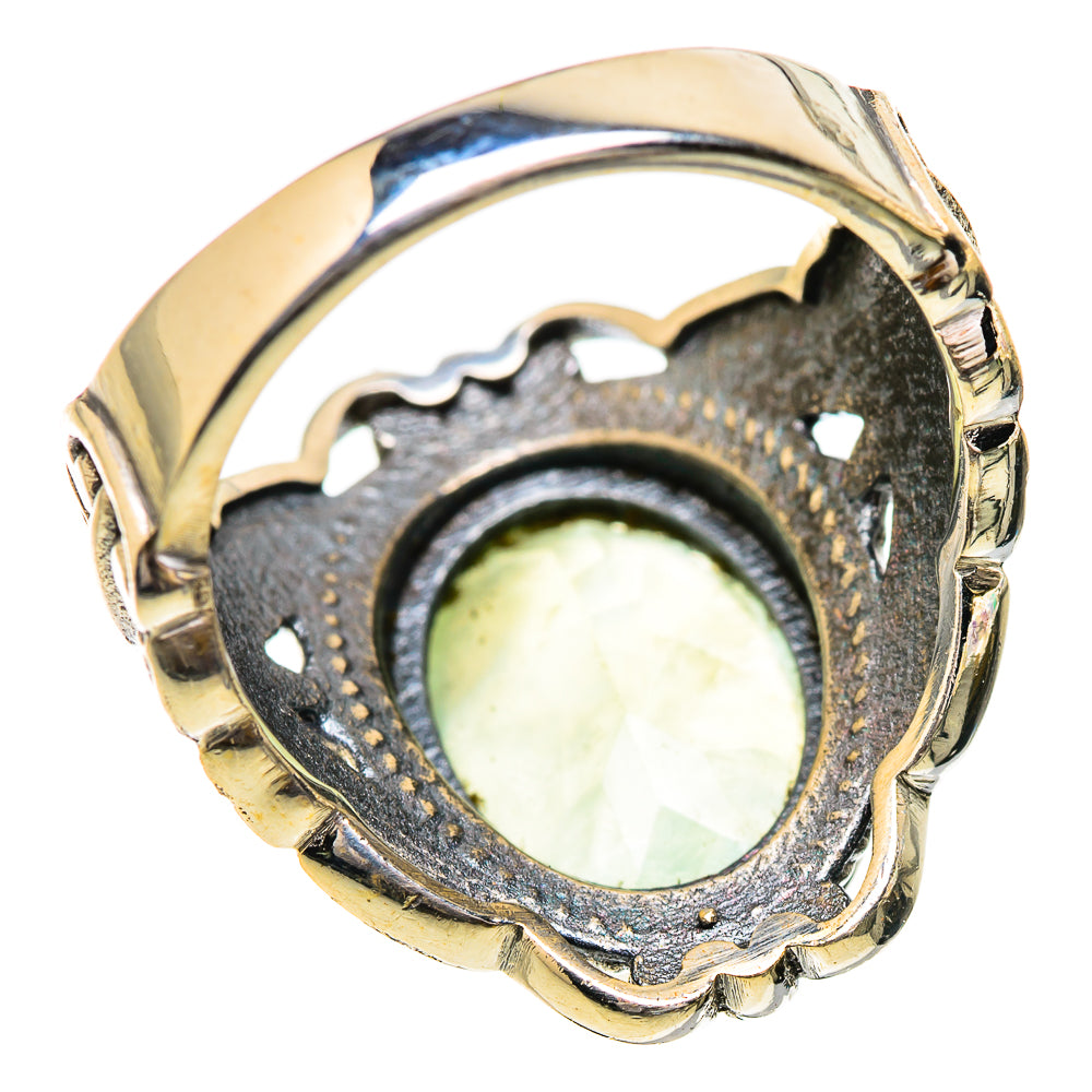 Prehnite Rings handcrafted by Ana Silver Co - RING130866 - Photo 3