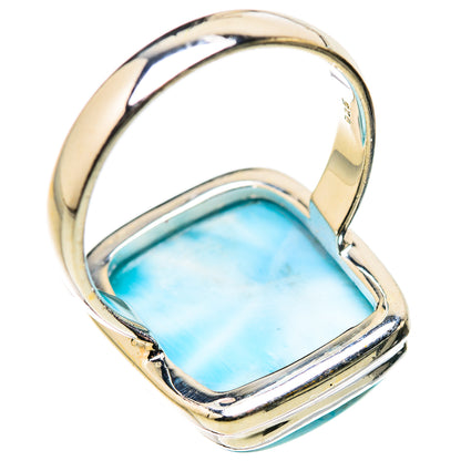 Larimar Rings handcrafted by Ana Silver Co - RING130874 - Photo 3