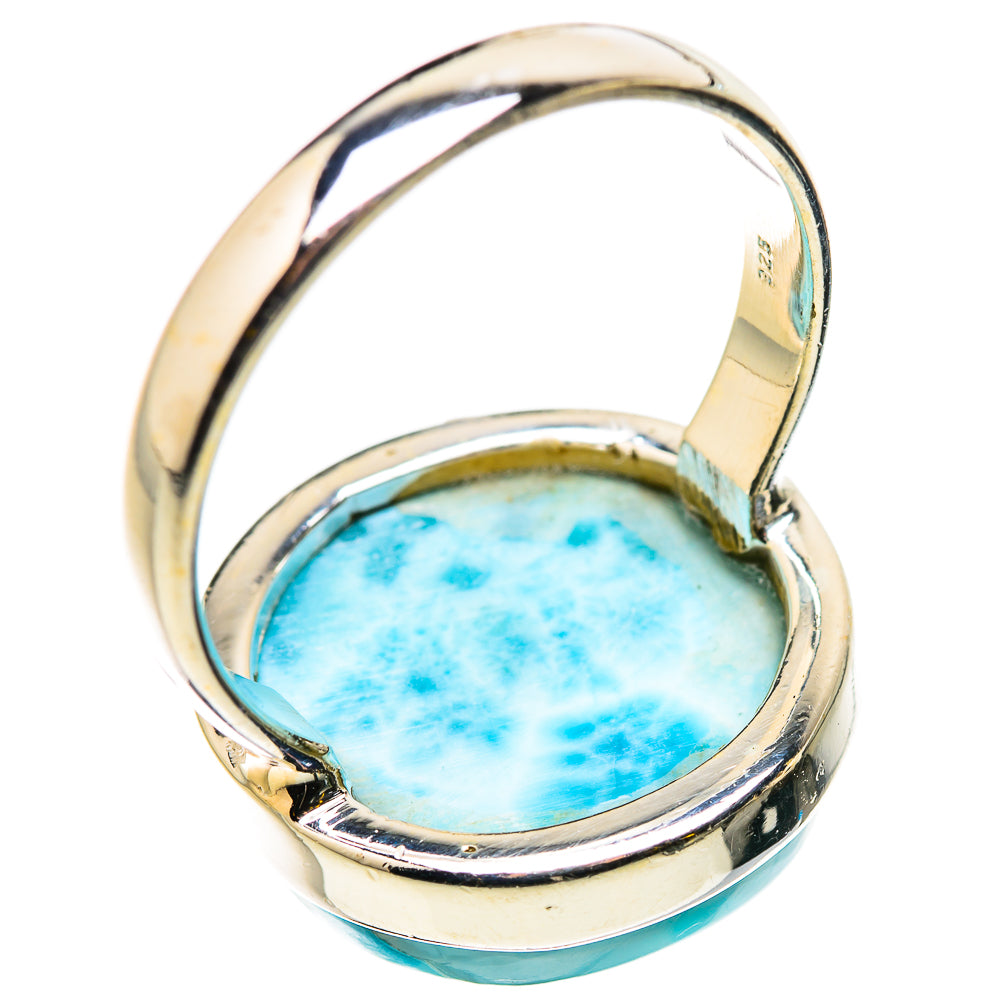 Larimar Rings handcrafted by Ana Silver Co - RING130877 - Photo 3