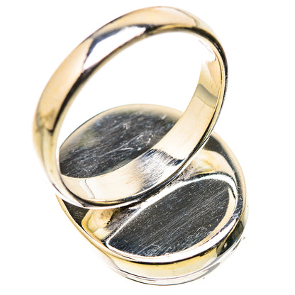 Green Moonstone Rings handcrafted by Ana Silver Co - RING130880 - Photo 3