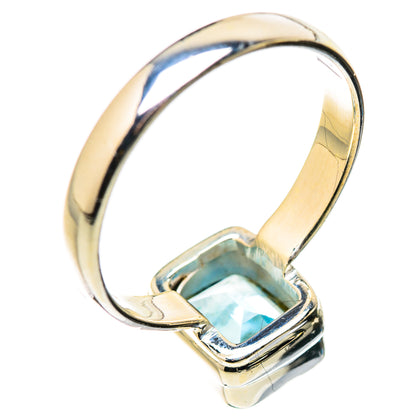 Blue Topaz Rings handcrafted by Ana Silver Co - RING130893 - Photo 3