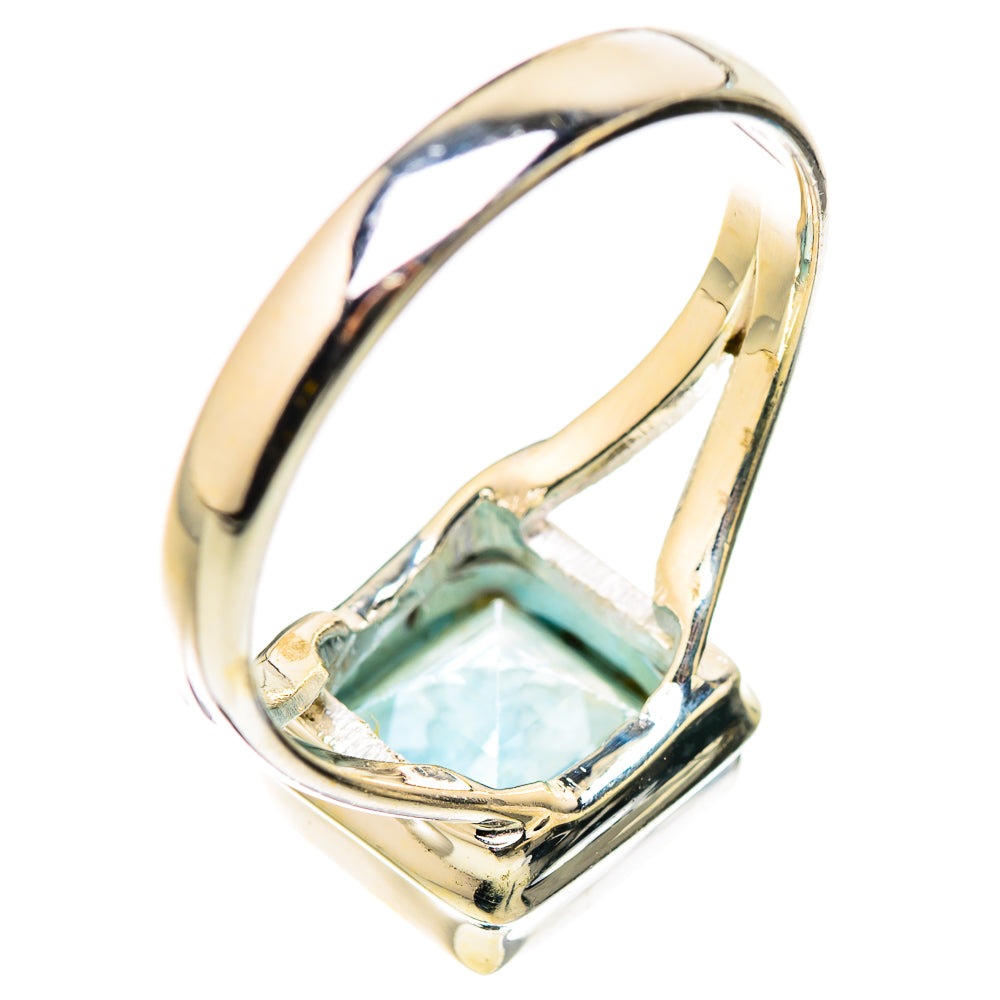 Blue Topaz Rings handcrafted by Ana Silver Co - RING130896 - Photo 3