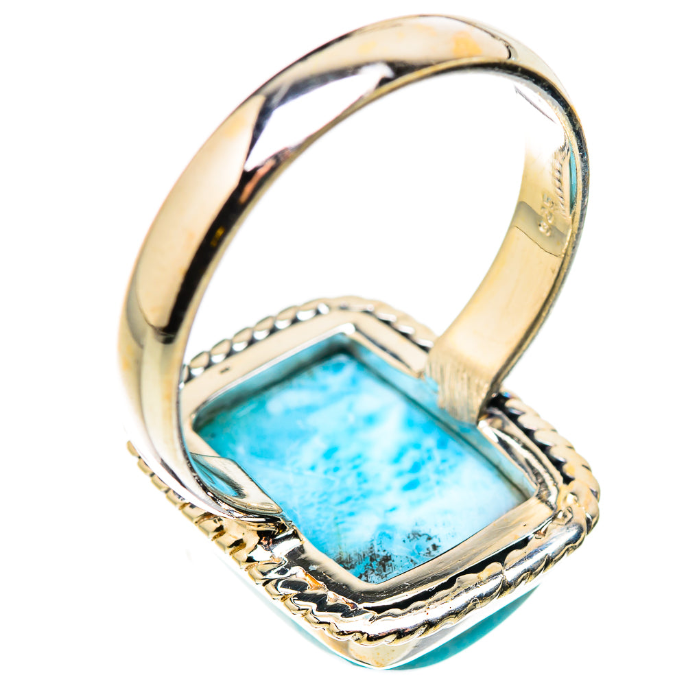 Larimar Rings handcrafted by Ana Silver Co - RING130900 - Photo 3
