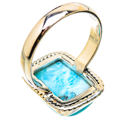 Larimar Rings handcrafted by Ana Silver Co - RING130900 - Photo 3