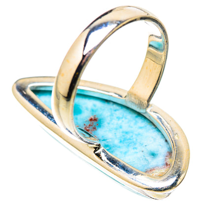 Larimar Rings handcrafted by Ana Silver Co - RING130902 - Photo 3