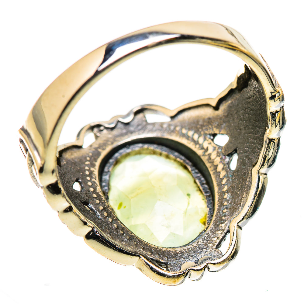 Prehnite Rings handcrafted by Ana Silver Co - RING130905 - Photo 3