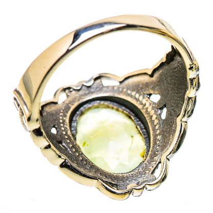 Prehnite Rings handcrafted by Ana Silver Co - RING130905 - Photo 3