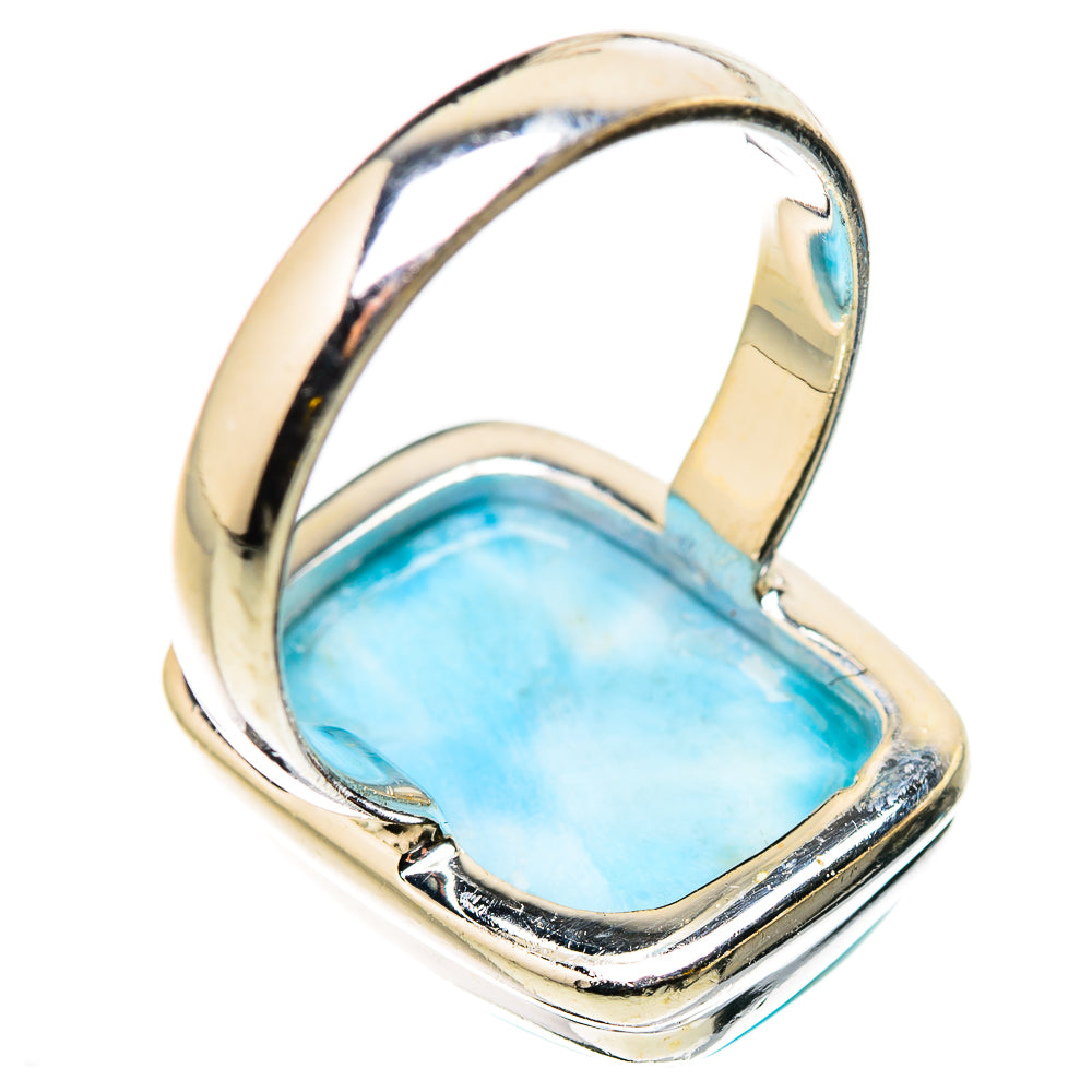 Larimar Rings handcrafted by Ana Silver Co - RING130916 - Photo 3