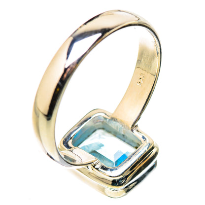 Blue Topaz Rings handcrafted by Ana Silver Co - RING130917 - Photo 3
