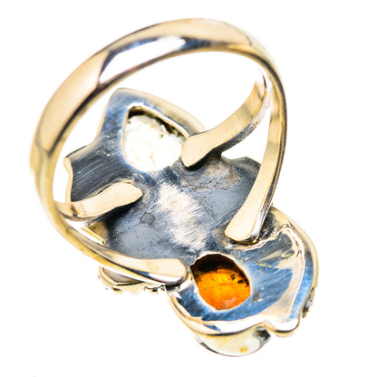 Rainbow Moonstone Rings handcrafted by Ana Silver Co - RING130929 - Photo 3