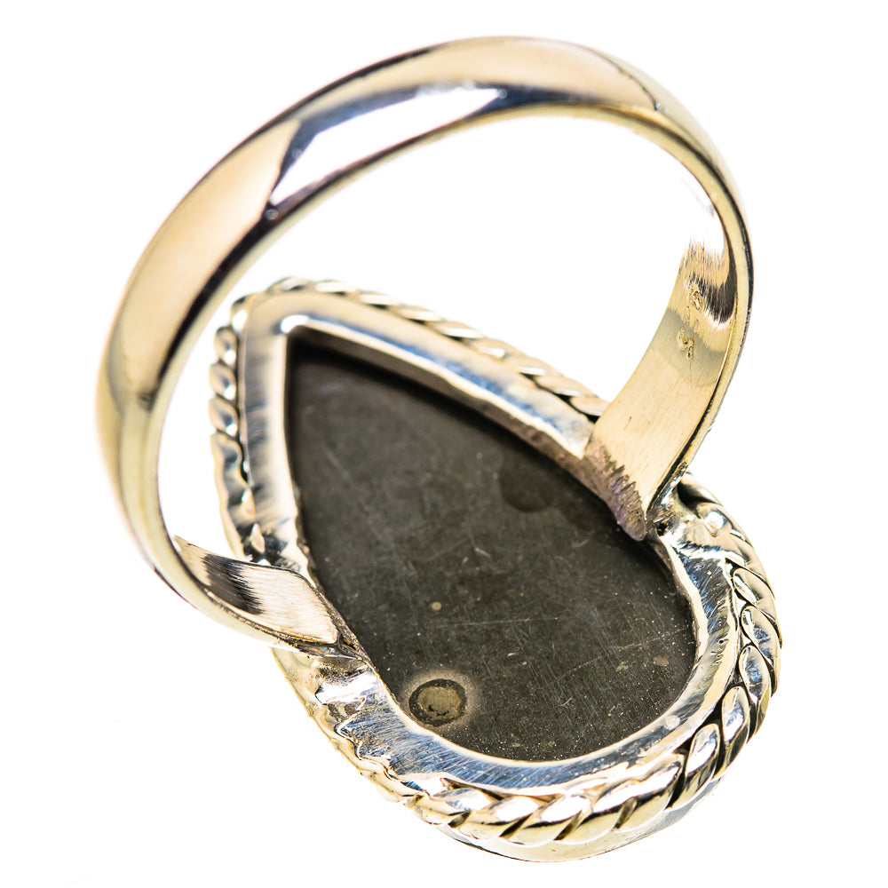 Ammolite Rings handcrafted by Ana Silver Co - RING130932 - Photo 3