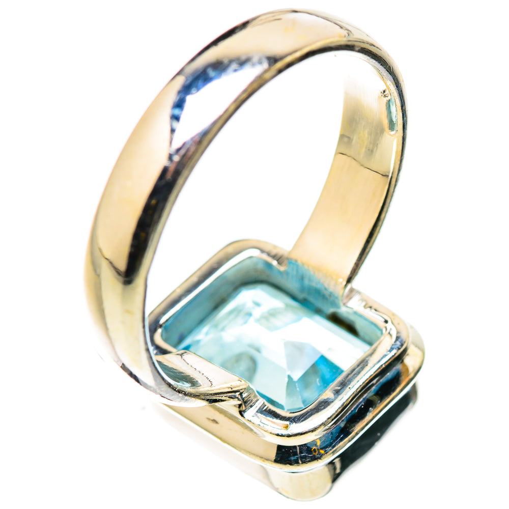 Blue Topaz Rings handcrafted by Ana Silver Co - RING130940 - Photo 3
