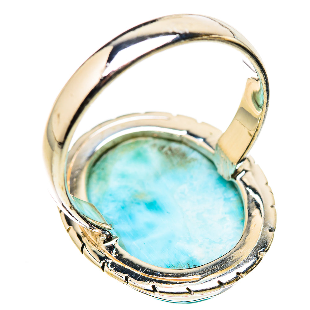 Larimar Rings handcrafted by Ana Silver Co - RING130942 - Photo 3