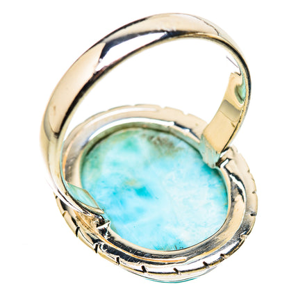Larimar Rings handcrafted by Ana Silver Co - RING130942 - Photo 3