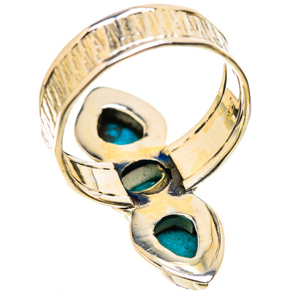 Sleeping Beauty Turquoise Rings handcrafted by Ana Silver Co - RING130944 - Photo 3