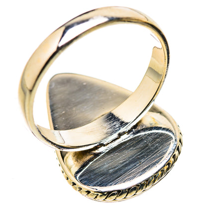 Green Moonstone Rings handcrafted by Ana Silver Co - RING130949 - Photo 3