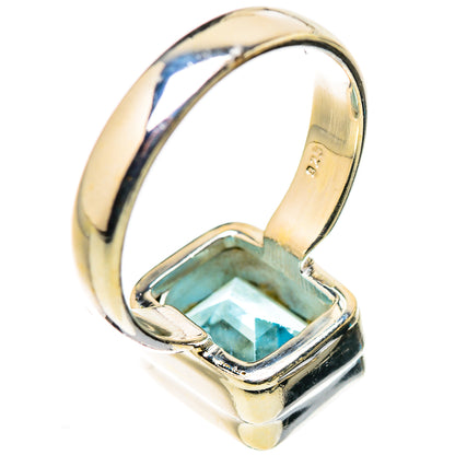 Blue Topaz Rings handcrafted by Ana Silver Co - RING130961 - Photo 3